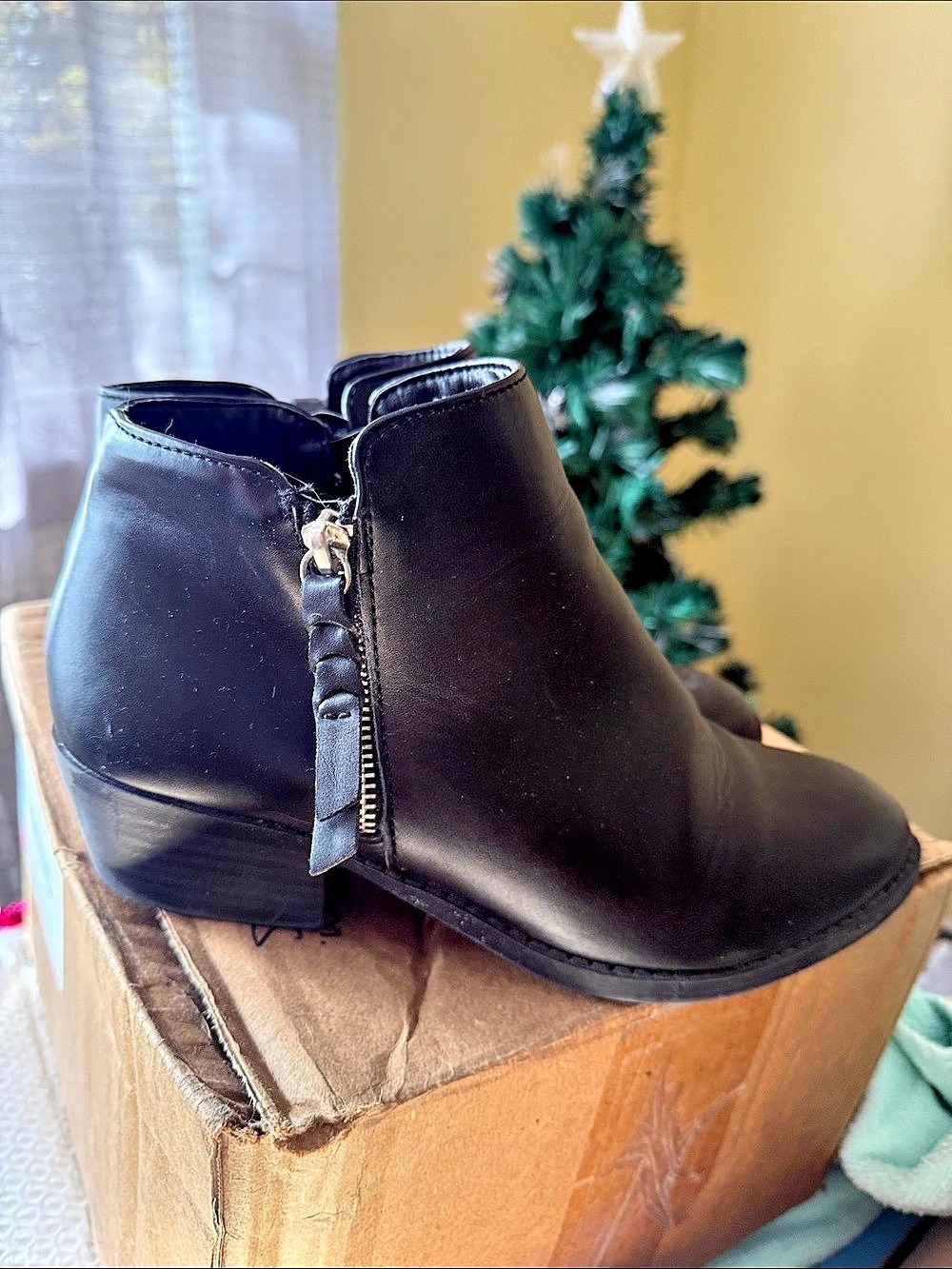 Ankle Bootie Black Ankle Bootie